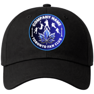 Black 50 Customized Caps
