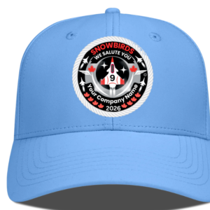 Blue 50 Customized Caps