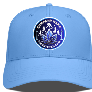 Blue 50 Customized Caps