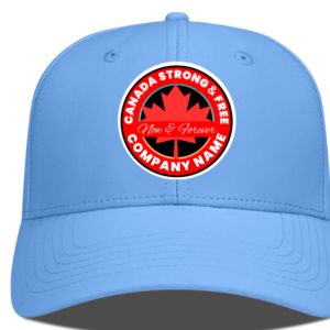 Blue 50 Customized Caps