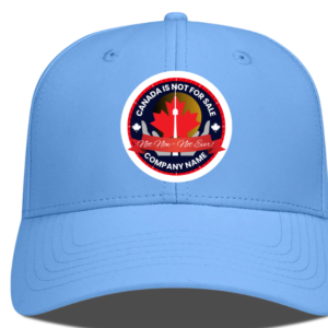 Blue 50 Customized Caps