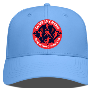 Blue 50 Customized Caps
