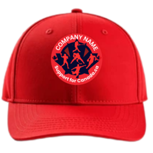 Red 50 Customized Caps