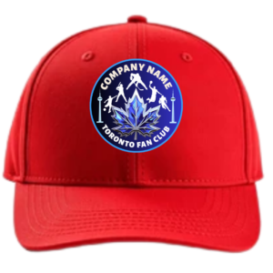Red 50 Customized Caps