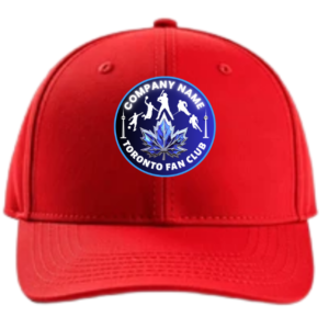 Red 50 Customized Caps